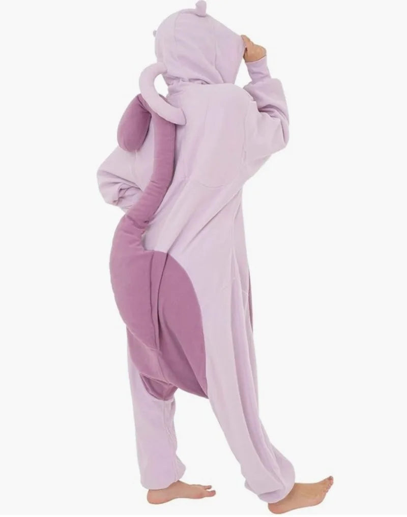Pyjama Mewtwo Oneisies pour adulte, unisexe